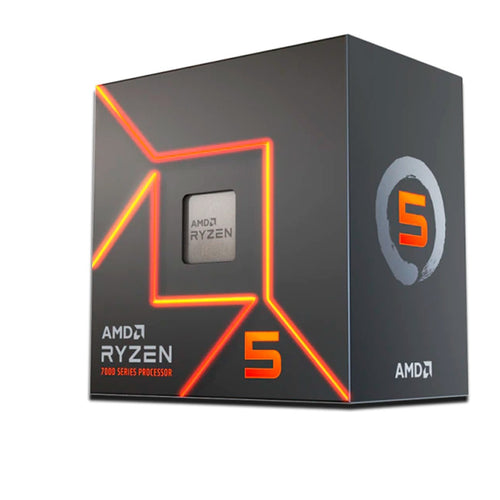 Procesador AMD Ryzen 5 7600 (AM5, 6 núcleos/12 hilos, hasta 5.1GHz, 32MB L3)