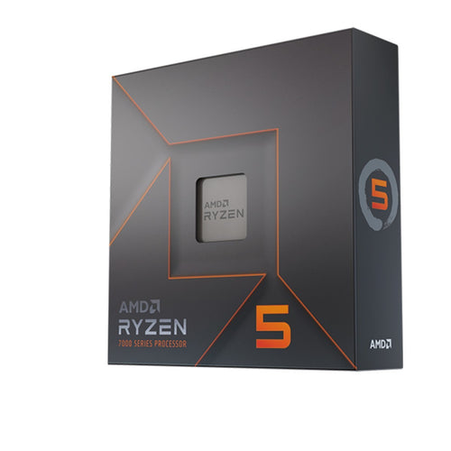 Procesador AMD Ryzen 5 7600X (AM5, 6 núcleos/12 hilos, hasta 5.3GHz, 32MB L3)