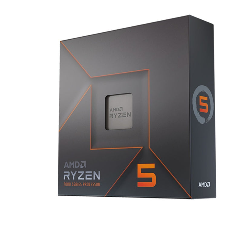 Procesador AMD Ryzen 5 7600X (AM5, 6 núcleos/12 hilos, hasta 5.3GHz, 32MB L3)