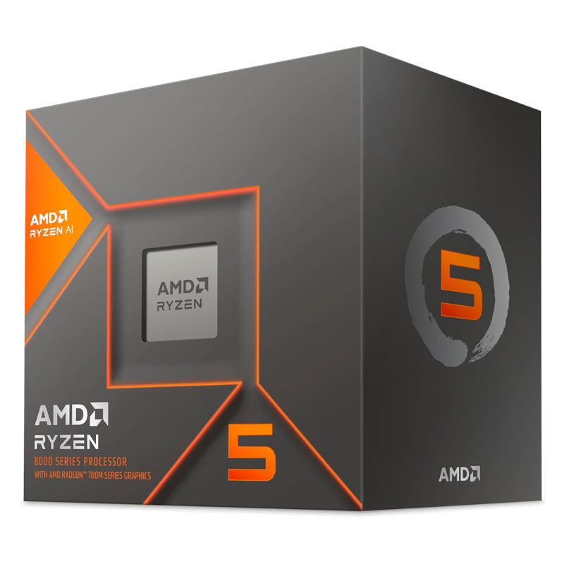 Procesador AMD Ryzen 5 8600G (AM5, 6 núcleos/12 hilos, hasta 5.0GHz, Radeon Graphics)