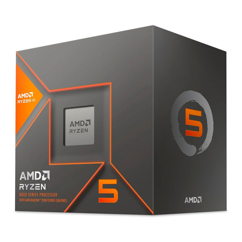 Procesador AMD Ryzen 5 8600G (AM5, 6 núcleos/12 hilos, hasta 5.0GHz, Radeon Graphics)