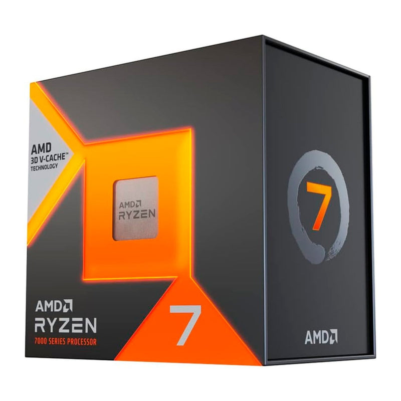 Procesador AMD Ryzen 7 7800X3D (AM5, 8 núcleos/16 hilos, hasta 5.0GHz, 96MB L3, 3D V-Cache)