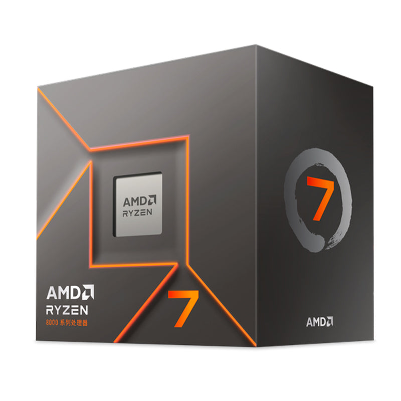 Procesador AMD Ryzen 7 8700F (AM5, 8 núcleos/16 hilos, hasta 5.0GHz, 16MB L3)