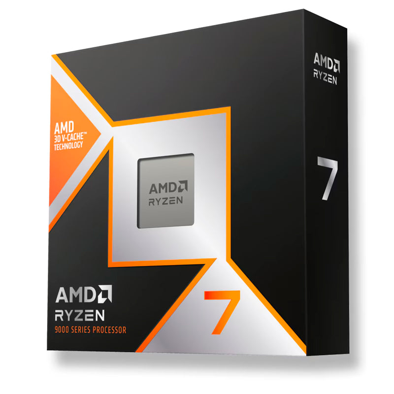 Procesador AMD Ryzen 7 9800X3D (AM5, 8 núcleos/16 hilos, hasta 5.2GHz, 96MB L3, 3D V-Cache)