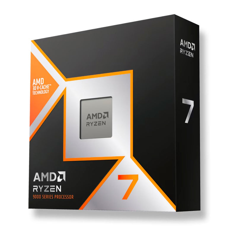 Procesador AMD Ryzen 7 9800X3D (AM5, 8 núcleos/16 hilos, hasta 5.2GHz, 96MB L3, 3D V-Cache)