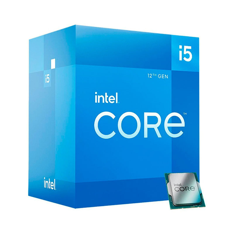 Procesador Intel Core i5-12400 (LGA1700, 6 núcleos/12 hilos, hasta 4.4GHz, UHD 730)