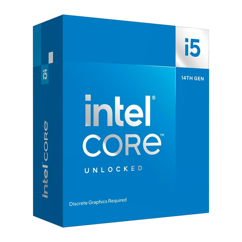 Procesador Intel Core i5-14600KF (LGA1700, 14 núcleos/20 hilos, hasta 5.3GHz)