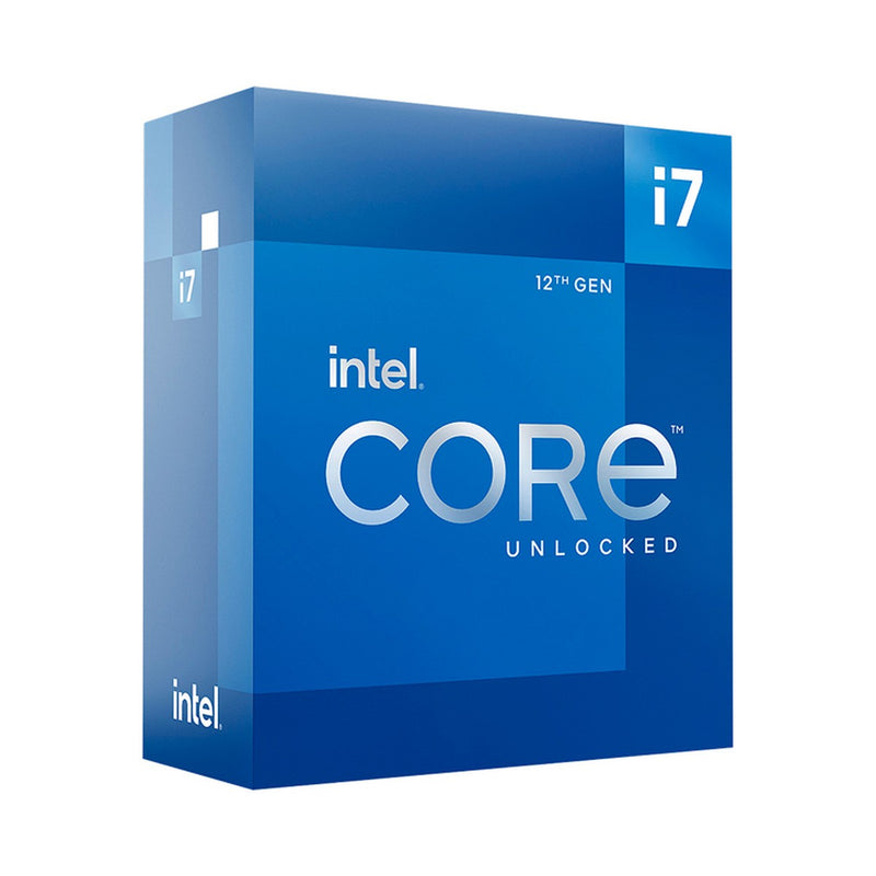 Procesador Intel Core i7-12700KF (LGA1700, 12 núcleos/20 hilos, hasta 5.0GHz)