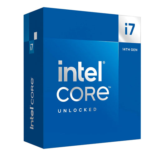 Procesador Intel Core i7-14700K (LGA1700, 20 núcleos/28 hilos, hasta 5.6GHz, UHD 770)