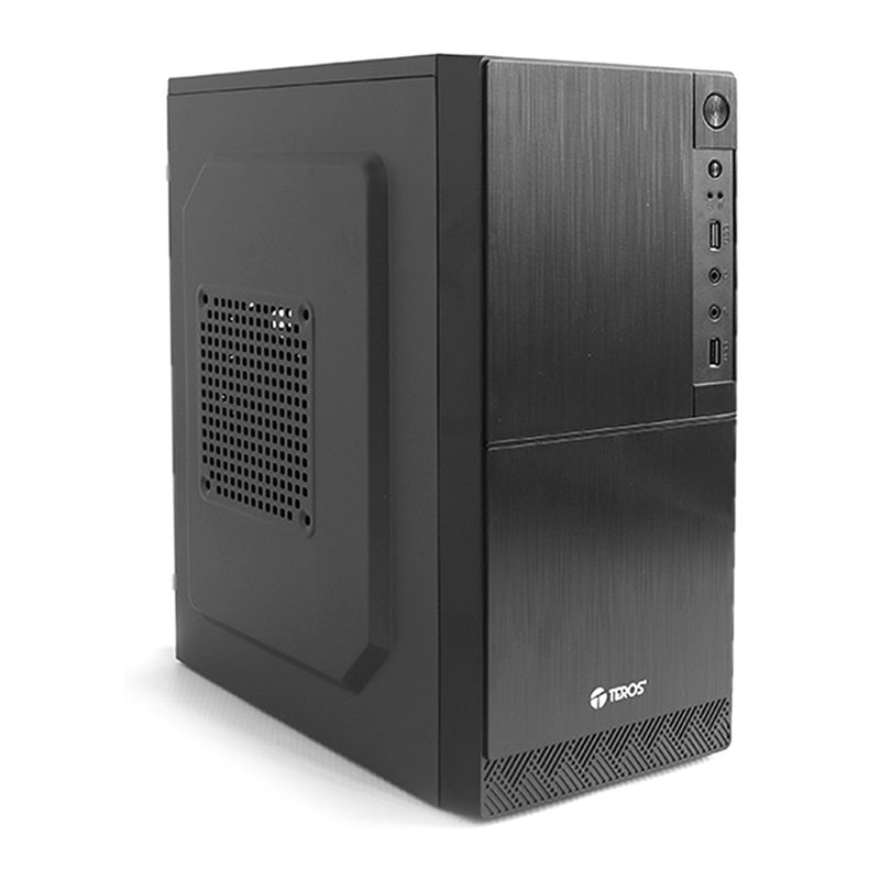 Case Teros TE-1028S Mini Tower Micro-ATX con Fuente 250W (USB 3.0) Negro
