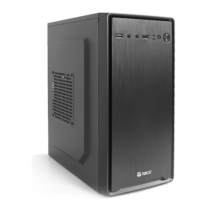 Case Teros TE-1029S Mini Tower Micro-ATX con Fuente 250W (USB 3.0) Negro