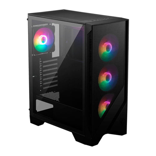 Case Gamer MSI MAG Forge 120A Airflow ATX (6 Fans ARGB) Negro