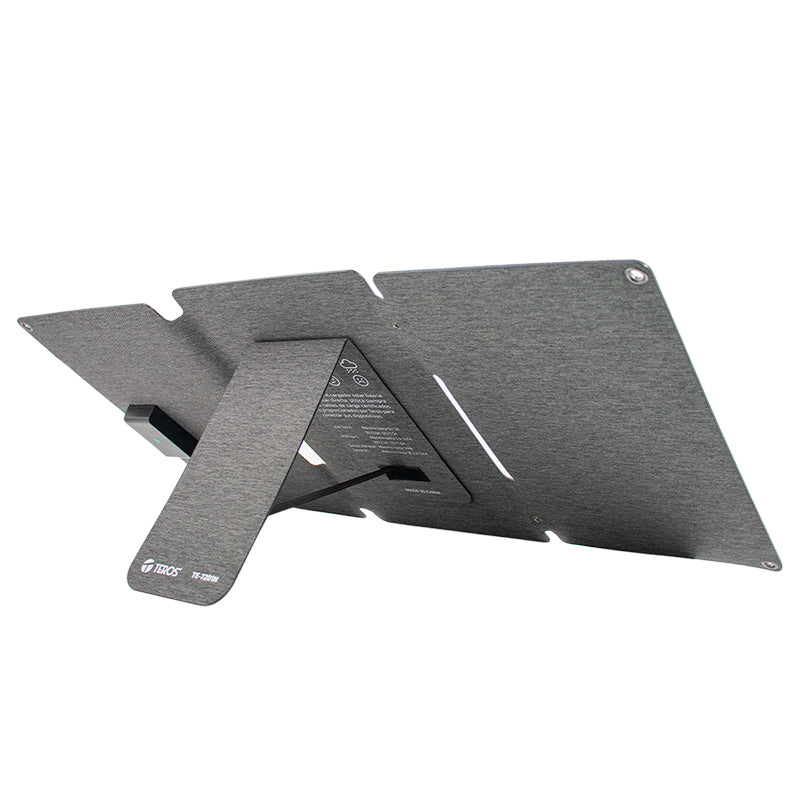 Panel Solar Portátil Teros TE-7201N 30W (Plegable, Salidas USB-A y USB-C)