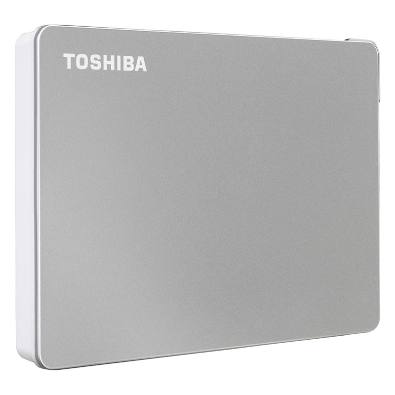 Disco Duro Externo Toshiba Canvio Flex 2TB USB 3.0 (USB-C/USB-A) Plata