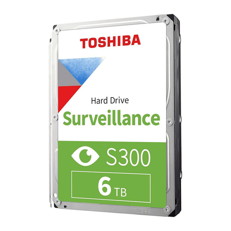 Disco Duro Toshiba Surveillance S300 6TB SATA 6Gb/s 5400rpm 3.5"