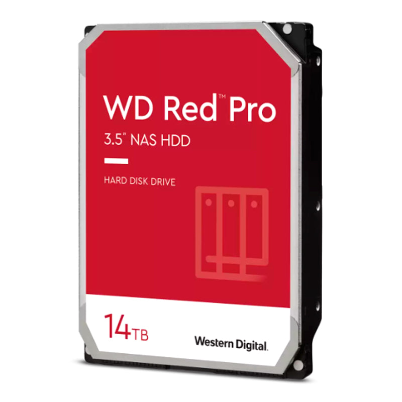 Disco Duro Interno WD Red Pro 14TB NAS SATA 3.5" 7200RPM (512MB)