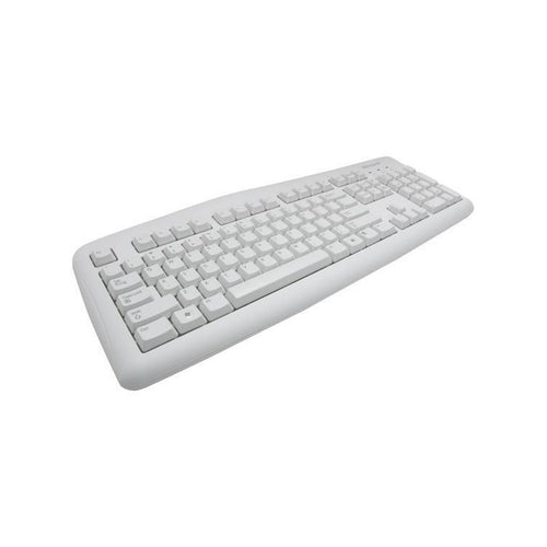 Teclado Microsoft Wired 200, USB, espanol, blanco