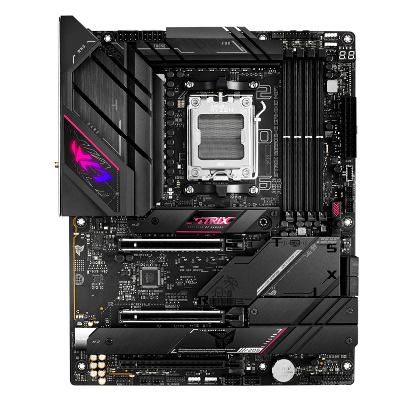 Placa Madre ASUS ROG STRIX B650E-E Gaming WiFi (AMD B650, Socket AM5, DDR5, Wi-Fi 6E, ATX)