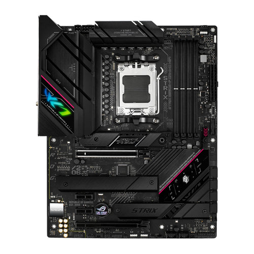 Placa Madre ASUS ROG STRIX B650E-F Gaming WiFi (AMD B650, Socket AM5, DDR5, Wi-Fi 6E, ATX)