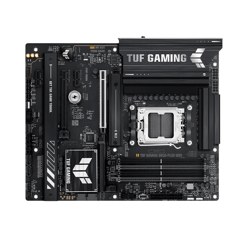 Placa Madre ASUS TUF Gaming B850-PLUS WiFi (AMD B850, Socket AM5, DDR5, Wi-Fi, ATX)