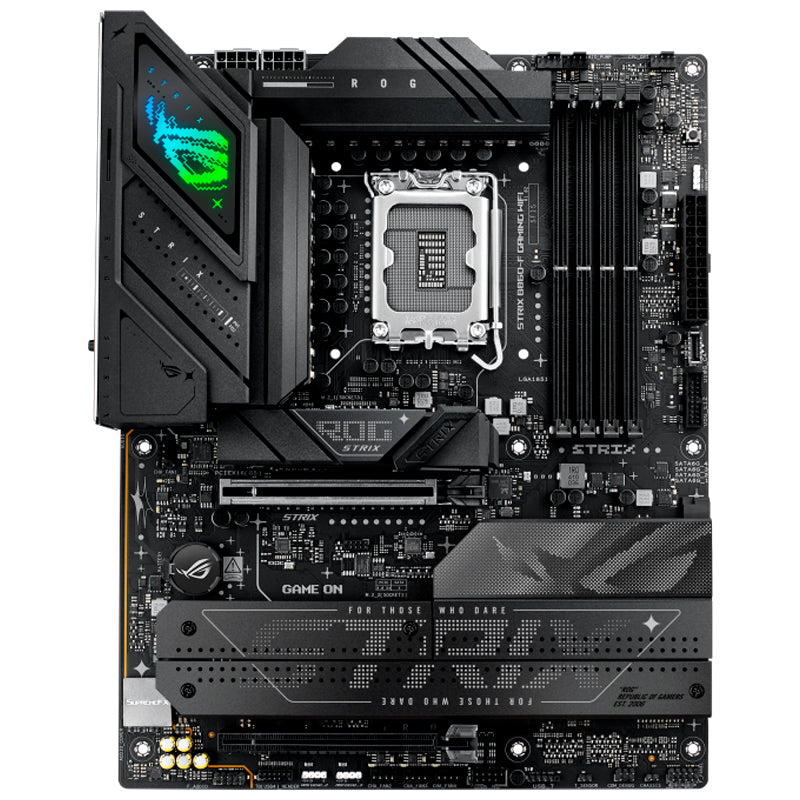 Placa Madre ASUS ROG STRIX B860-F Gaming WiFi (Intel B860, LGA1851, DDR5, Wi-Fi, ATX)