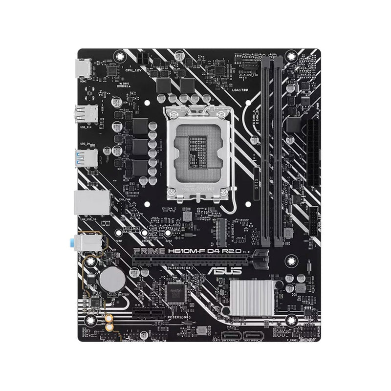 Placa Madre ASUS PRIME H610M-F D4 R2.0 (Intel H610, LGA1700, DDR4, mATX)