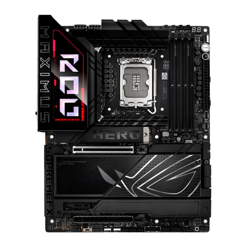 Placa Madre ASUS ROG MAXIMUS Z890 HERO (Intel Z890, LGA1851, DDR5, Wi-Fi 7, ATX)