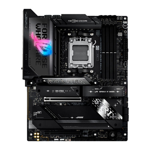 Placa Madre ASUS ROG STRIX X870E-E Gaming WiFi (AMD X870E, Socket AM5, DDR5, Wi-Fi 7, ATX)