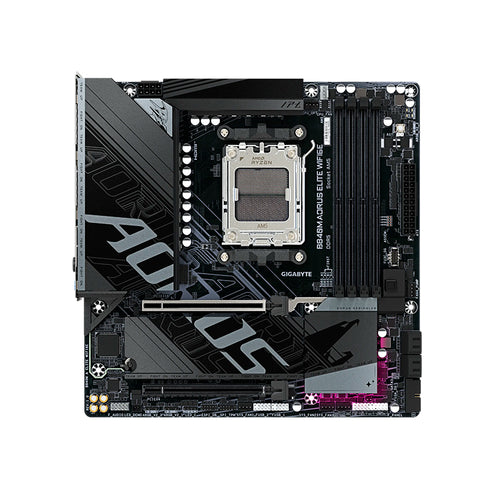 Placa Madre Gigabyte B840M AORUS Elite WiFi6E (AMD B840, Socket AM5, DDR5, Wi-Fi 6E, mATX)