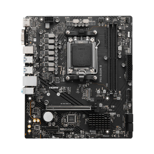 Placa Madre MSI PRO B650M-B (AMD B650, Socket AM5, DDR5, mATX)