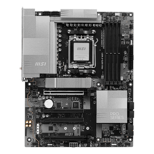 Placa Madre MSI PRO X870-P WiFi (AMD X870, Socket AM5, DDR5, Wi-Fi 7, ATX)