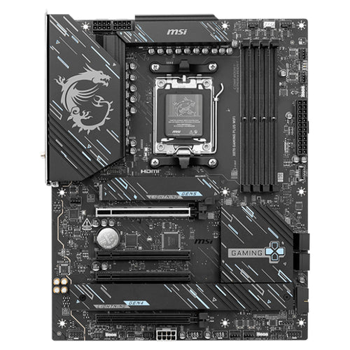 Placa Madre MSI X870 Gaming Plus WiFi (AMD X870, Socket AM5, DDR5, Wi-Fi, ATX)