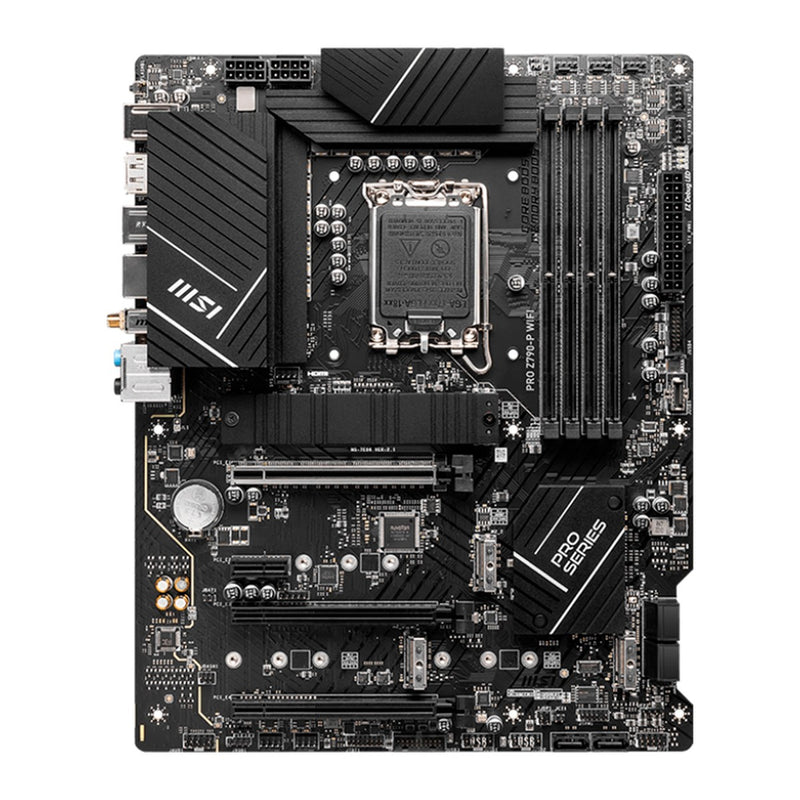 Placa Madre MSI PRO Z790-P WIFI (Intel Z790, LGA1700, DDR5, Wi-Fi 6E, ATX)