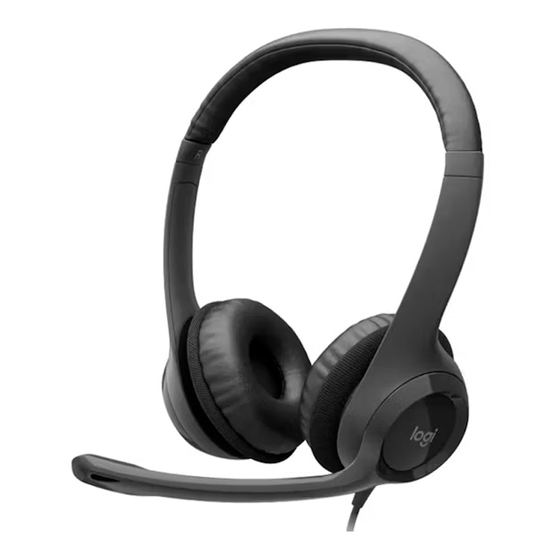 Audífonos Logitech H390 Estéreo USB con Micrófono con Cancelación de Ruido