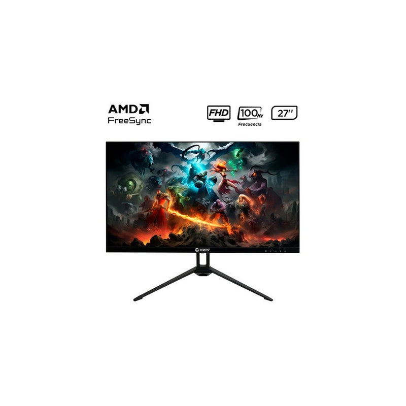 Monitor Plano TEROS 27 pulgadas Full HD 100Hz