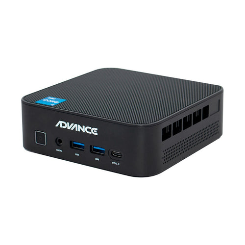 Mini PC Advance MP6560 (Intel Core i5-12450H, 8GB RAM, 512GB SSD, Wi-Fi 6, sin SO)