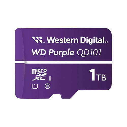 MicroSD WD Purple SC QD101 1TB Videovigilancia 24/7 (microSDXC)