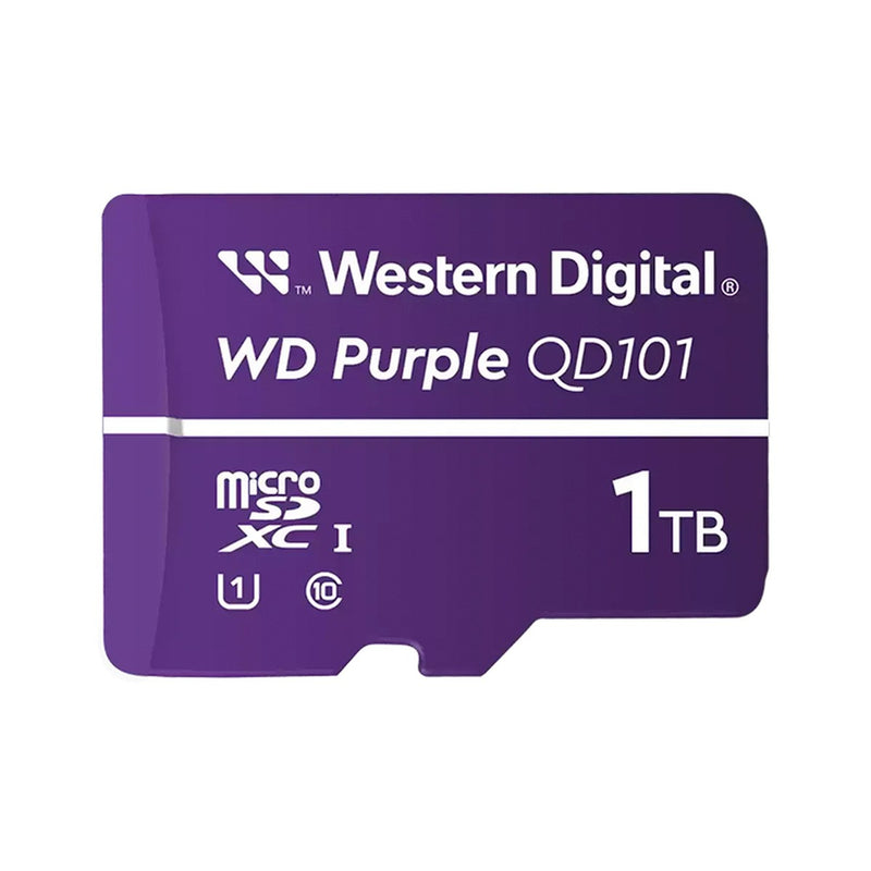 MicroSD WD Purple SC QD101 1TB Videovigilancia 24/7 (microSDXC)