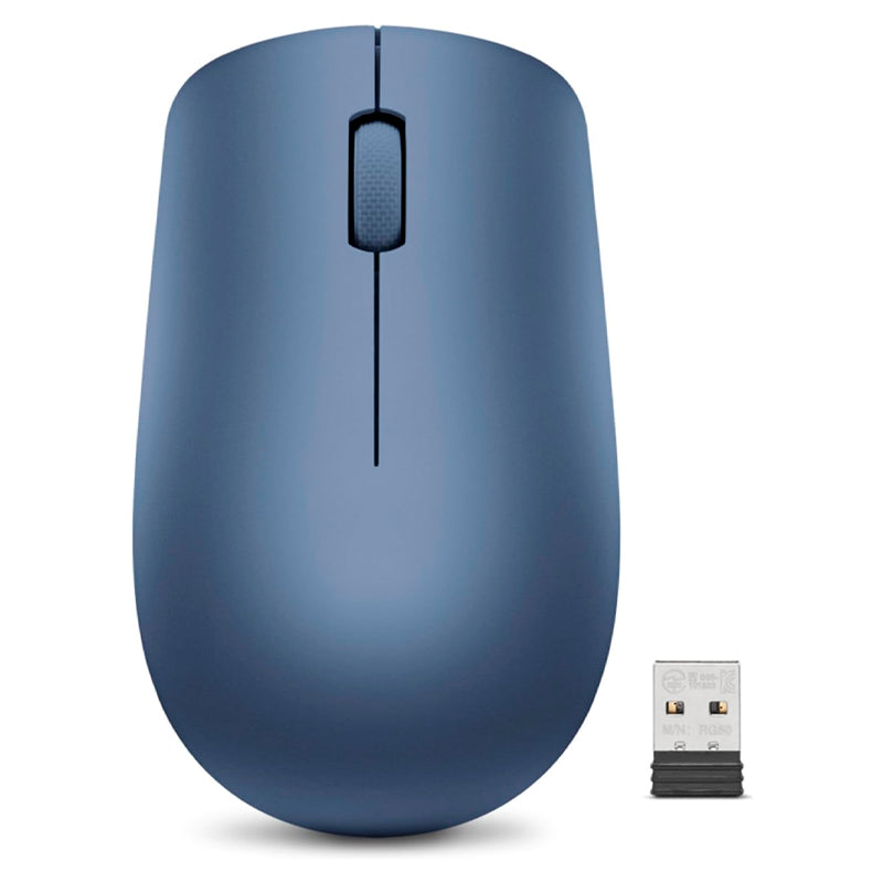 Mouse Inalámbrico Lenovo 530 Ambidextro (1200 DPI, Azul Abismo)