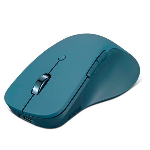 Mouse Inalámbrico Lenovo Yoga Pro Recargable Bluetooth (6 Botones, Verde Azulado)