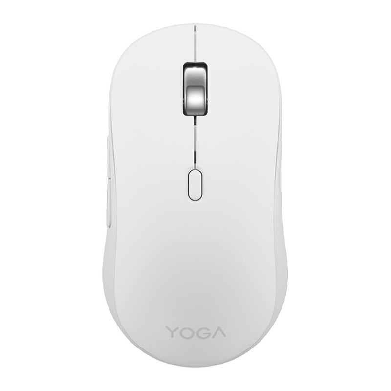 Mouse Bluetooth Lenovo Yoga Silent, color Seashell (4000 DPI, 3 dispositivos, sin pila)