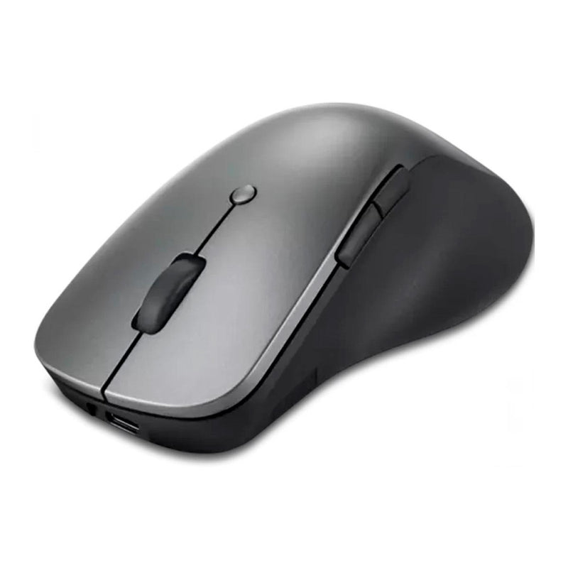Mouse Inalámbrico Profesional Lenovo Recargable Bluetooth (6 Botones, Gris)