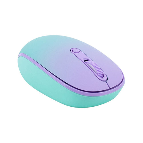 Mouse Inalámbrico Teros TE-1239S 4 Botones (2.4G/Bluetooth, Morado)