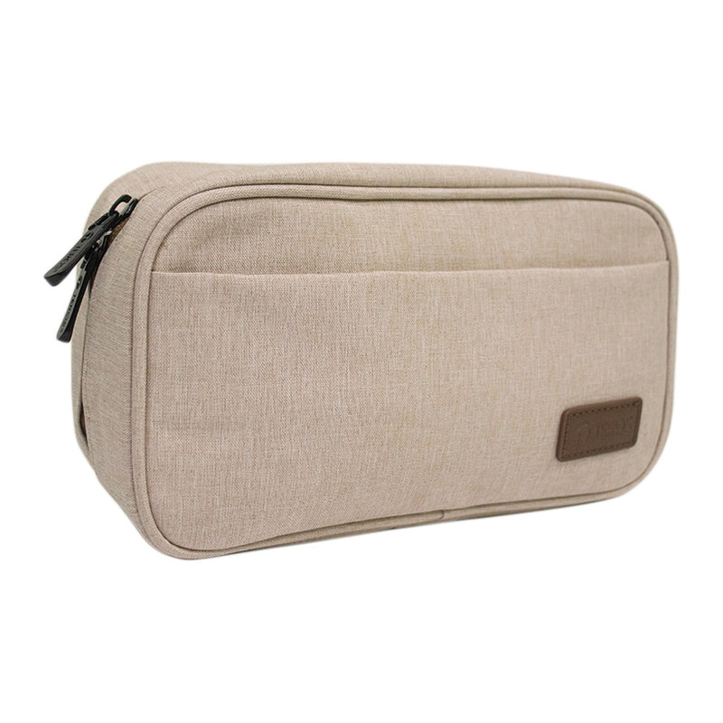 Organizador Portacables Teros TE-ACS9015 (Estuche Multiuso, Beige)