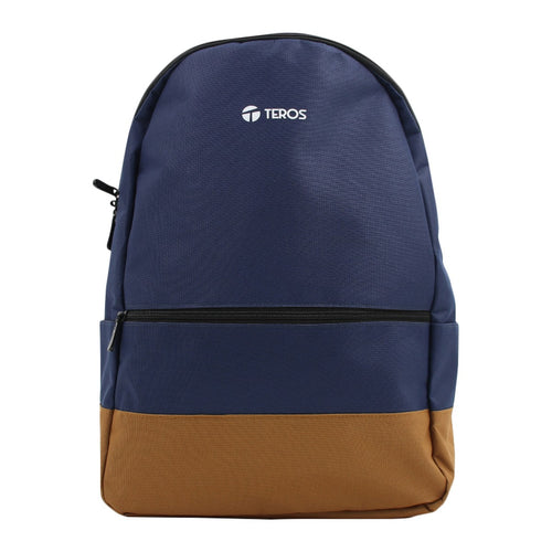 Mochila Teros Nova TE-ACS9019 para Laptop 15.6" (Azul/Marrón)