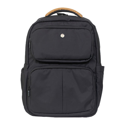 Mochila Teros Elite TE-9030BK para Laptop 17" (Resistente al Agua, Negro)
