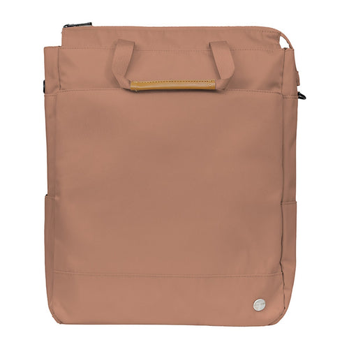 Maletín Bandolera Teros Rossan TE-9032MM para Laptop 15.6" (Mocha Mousse, Resistente al Agua)