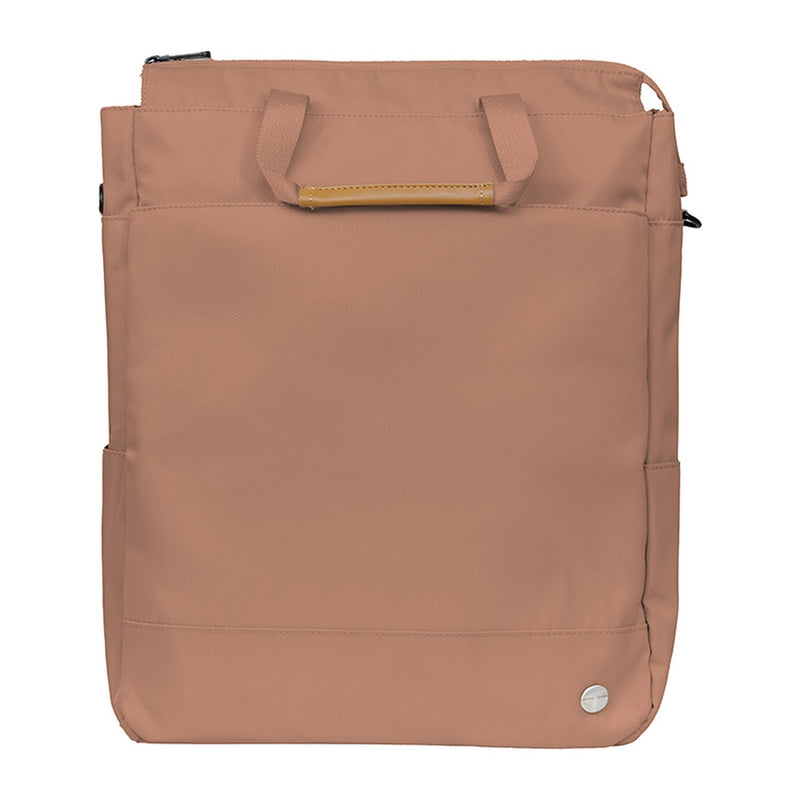 Maletín Bandolera Teros Rossan TE-9032MM para Laptop 15.6" (Mocha Mousse, Resistente al Agua)