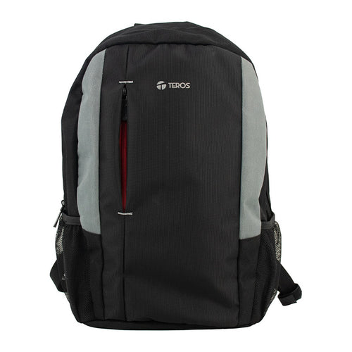Mochila Teros TE-9040BS para Laptop 15.6" (Negro/Gris)