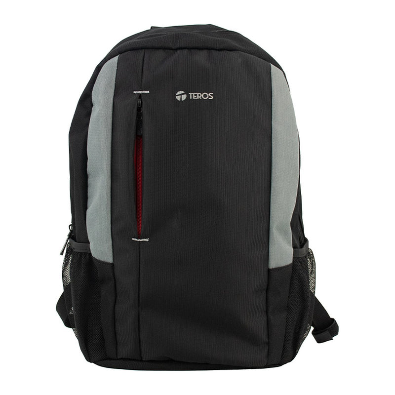 Mochila Teros TE-9040BS para Laptop 15.6" (Negro/Gris)